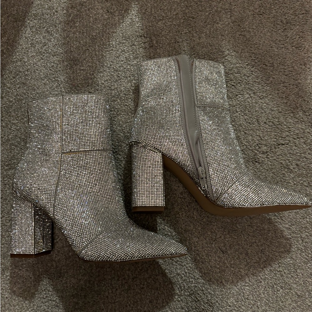 Rhinestone boots
